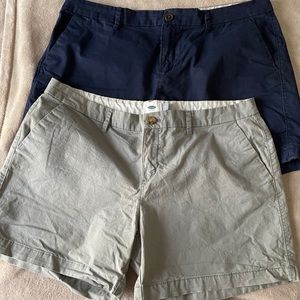 Shorts! Blue and Khaki Old Navy shorts, size 12.